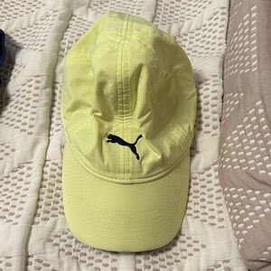 Puma Lemon Yellow Sports Cap